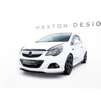 Front splitter for Opel Corsa D OPC/VXR