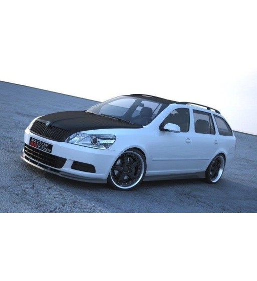 Front splitter for Skoda Octavia Mk2 Facelift