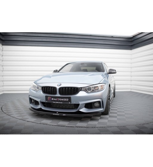 HYBRID FRONTDIFFUSOR passend für BMW 4 Coupe / Gran Coupe / Cabrio M-Pack F32 / F36 / F33