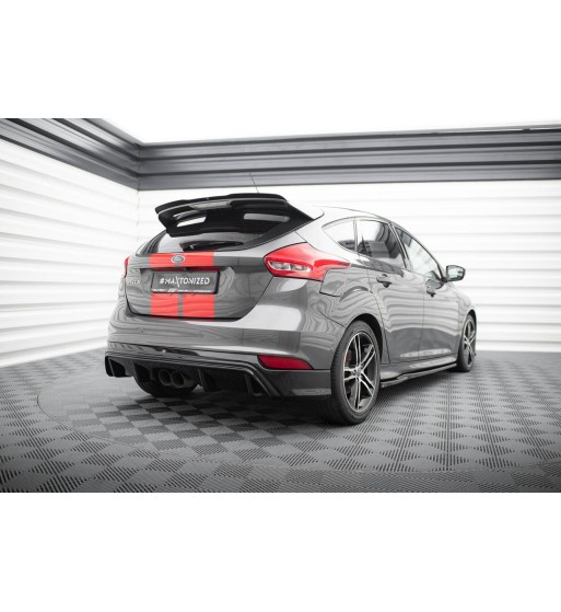Rear valance for Ford Focus ST Mk3 Facelift (RS-Look)