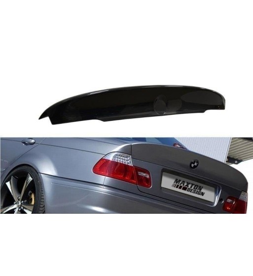 Heckspoiler / Kofferraumdeckel Erweiterung passend für BMW 3 E46 - 4 DOOR SALOON M3 CSL LOOK