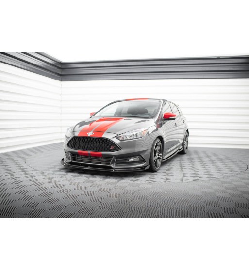 Hybrid Front splitter V.2 for Ford Focus ST Mk3 Facelift