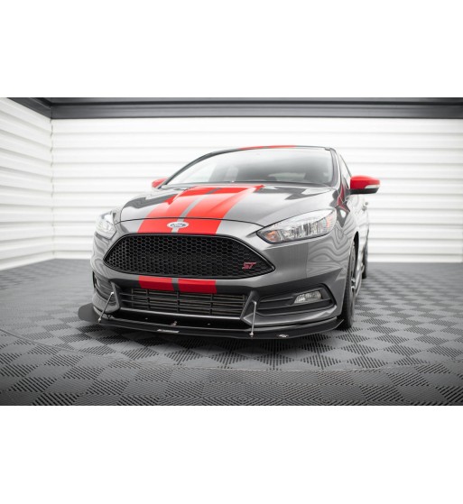 Hybrid Front splitter V.1 for Ford Focus ST Mk3 Facelift