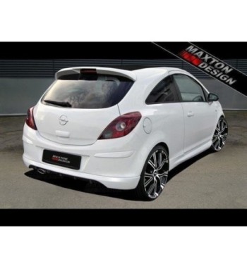 Rear valance for Opel CORSA D