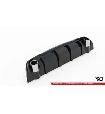 Rear valance with dummy exhaust tips for Peugeot 308 GT Mk2 Facelift