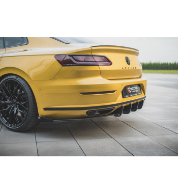 Flap laterali posteriori per VW Arteon R-Line, nero lucido