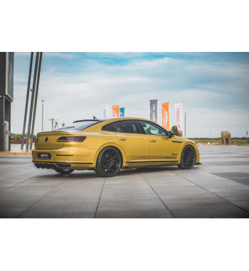 Flap laterali posteriori per VW Arteon R-Line, nero lucido