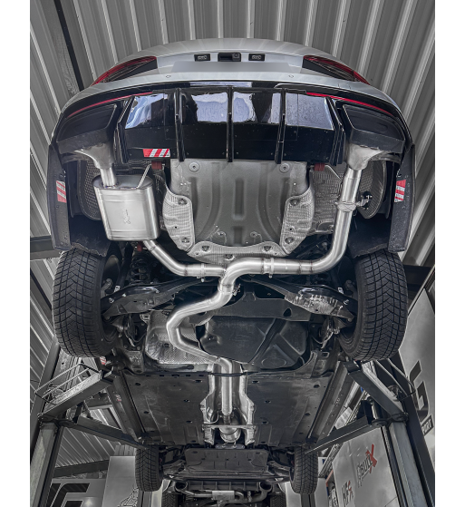 EGO-X 89 mm valved exhaust – Octavia RS NX