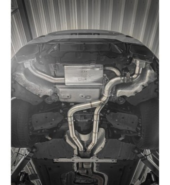 EGO-X 89 mm exhaust – BMW M240i G42 374 PS