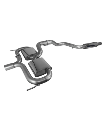 Bull-X 76 mm exhaust – Opel Corsa D GSI/OPC 150/192 PS