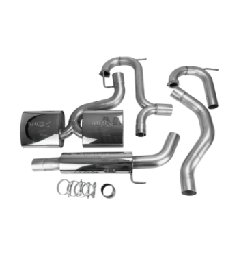 Bull-X 76 mm exhaust – Opel Corsa D GSI/OPC 150/192 PS
