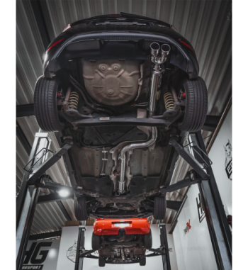 Bull-X 76 mm exhaust – Fiesta ST180 with Type 12 tailpipe