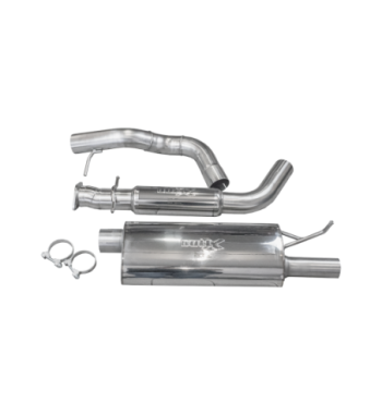 Bull-X 76 mm exhaust – Golf 4 Anniversary GTI with Type 2 tailpipe