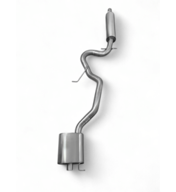 Bull-X 76 mm exhaust – Octavia 1Z/Jetta with Type 10 tailpipe