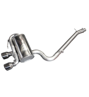 Bull-X 76 mm exhaust – Golf 6 R without centre silencer