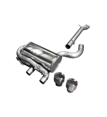 Bull-X 76 mm exhaust – Golf 6 R without centre silencer