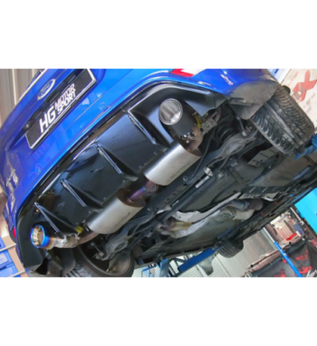 Bull-X 76 mm exhaust – Focus Mk2 ST/RS