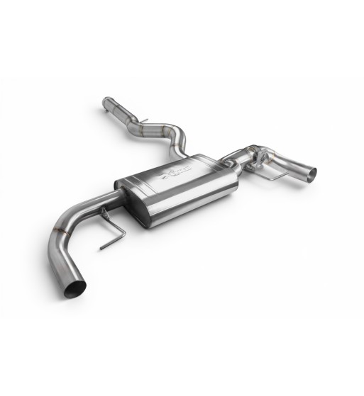 EGO-X 89 mm valved exhaust – BMW 320i/330i and 420i/430i