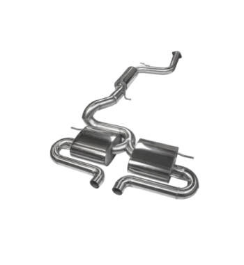Bull-X 76 mm exhaust – Ford Focus ST Mk3 with ECE