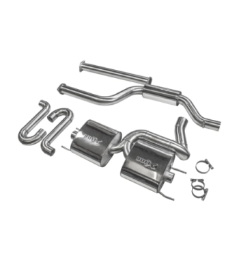 Bull-X 76 mm exhaust – Ford Focus ST Mk3 with ECE