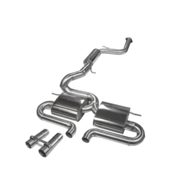 Bull-X 76 mm exhaust – Ford Focus ST Mk3 with ECE