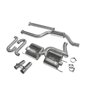 Bull-X 76 mm exhaust – Ford Focus ST Mk3 with ECE