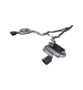 Bull-X 76 mm valved exhaust – Ford Mustang VI