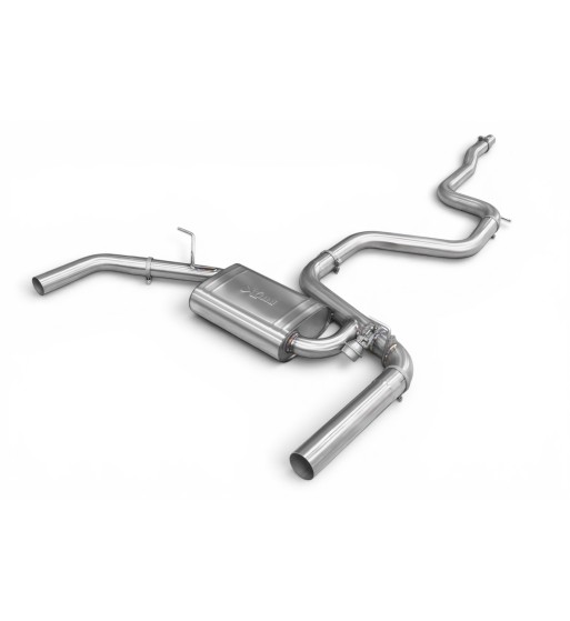 EGO-X 76 mm valved exhaust – Ford Focus ST Mk4 280 PS