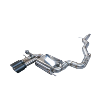 EGO-X 89 mm valved exhaust – Audi S3 8P quattro 256/265 PS