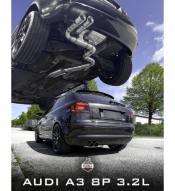 EGO-X 89-mm-Klappenanlage – Audi S3 8P quattro 256/265 PS