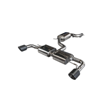 Bull-X / EGO-X 76 mm valved exhaust – VW Scirocco R