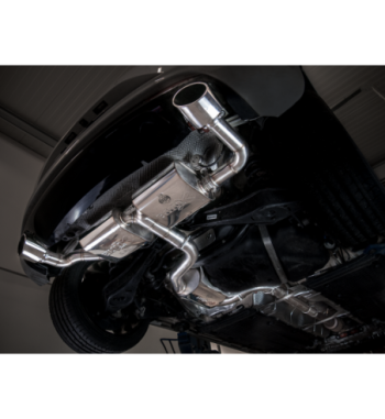 Bull-X / EGO-X 76 mm valved exhaust – VW Scirocco R