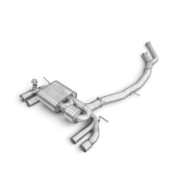 EGO-X 89 mm valved exhaust – BMW M2 Competition F87 S55