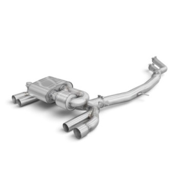 EGO-X 89 mm valved exhaust – BMW M2 Competition F87 S55