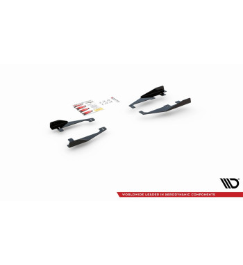 Flap minigonne laterali per VW Arteon R-Line, nero lucido
