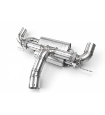 EGO-X 89 mm valved exhaust – BMW M2 F87 N55 370 PS