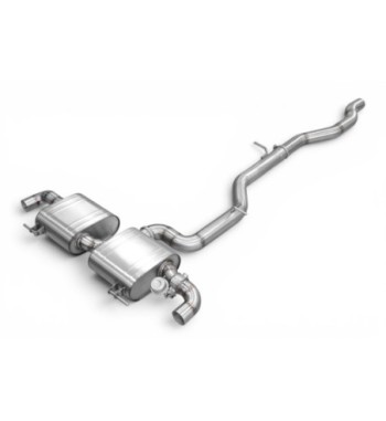 EGO-X 76 mm valved exhaust – Audi S1 8X quattro