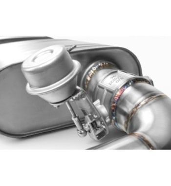EGO-X 76 mm valved exhaust – Audi S1 8X quattro