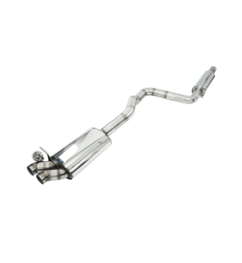 EGO-X 70 mm valved exhaust – Polo AW GTI 200 PS
