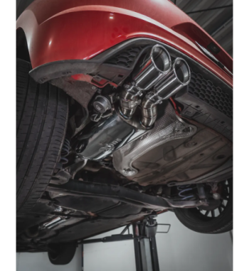 EGO-X 70 mm valved exhaust – Polo AW GTI 200 PS