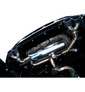 EGO-X 76 mm valved exhaust – Golf 7 R facelift 310 PS