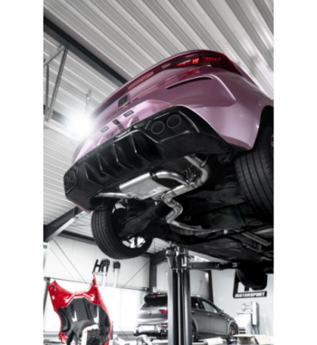 EGO-X 89 mm valved exhaust – Cupra Leon KL 300 PS