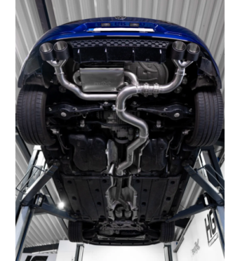EGO-X 89 mm valved exhaust – Golf 7 R facelift with GPF