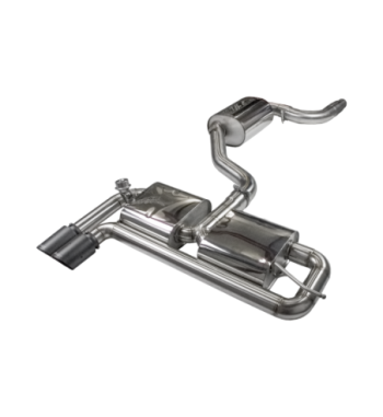 EGO-X 76 mm left-exit valved exhaust – Seat Leon 5F 1.8 TSI 180 PS