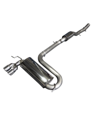 Bull-X 76 mm ECE exhaust – Audi S3 8L 210/225 PS