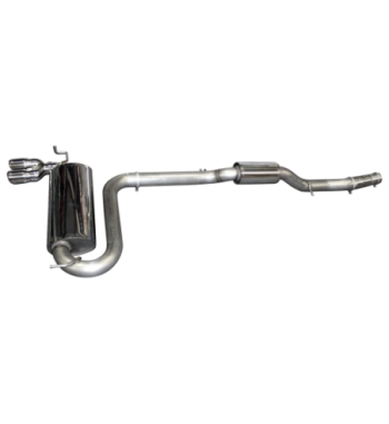 Bull-X 76 mm ECE exhaust – Audi S3 8L 210/225 PS