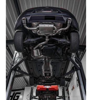EGO-X 76 mm valved exhaust – Golf 7 GTI facelift / Leon Cupra 300 FWD