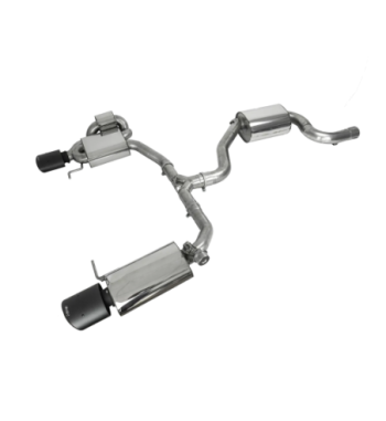 EGO-X 76 mm valved exhaust – Leon ST Cupra 300 / Octavia RS 245 FWD