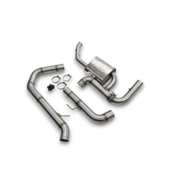 EGO-X 89 mm valved exhaust – Hyundai i30 N Performance OPF