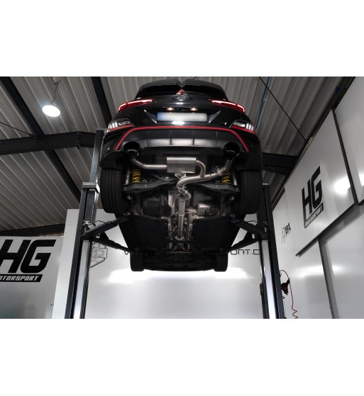 EGO-X 89 mm valved exhaust – Hyundai Kona N OPF